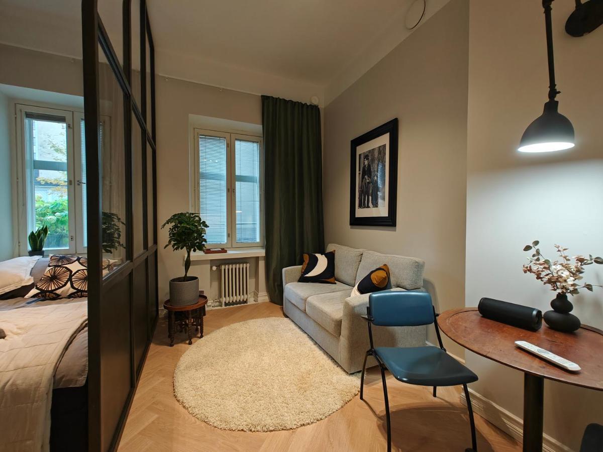 Design Studio In Kamppi Apartman Helsinki Kültér fotó